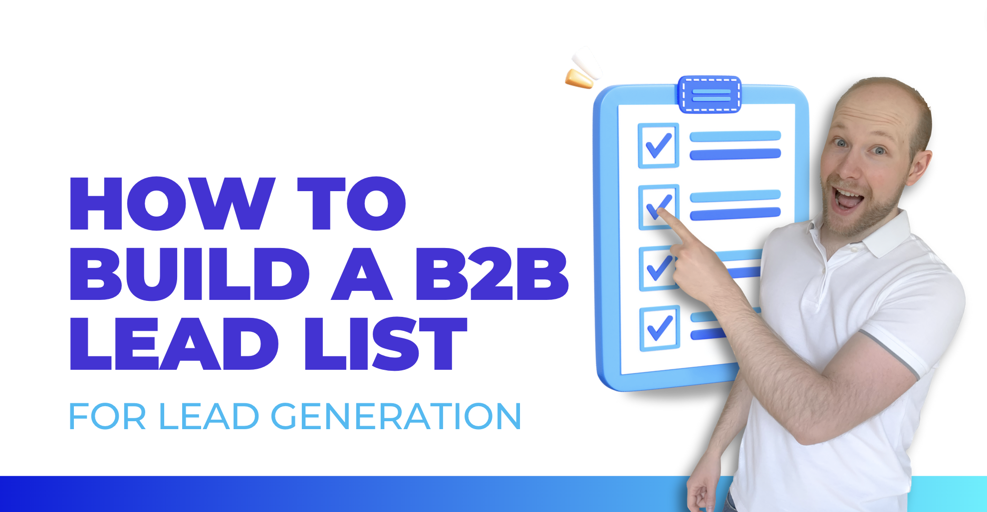 How to build a B2B lead list for Lead generation - Axellerato